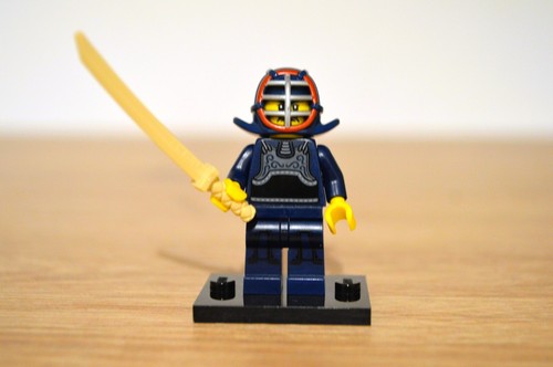 Lego mini figurine - mini-figurine, kendo