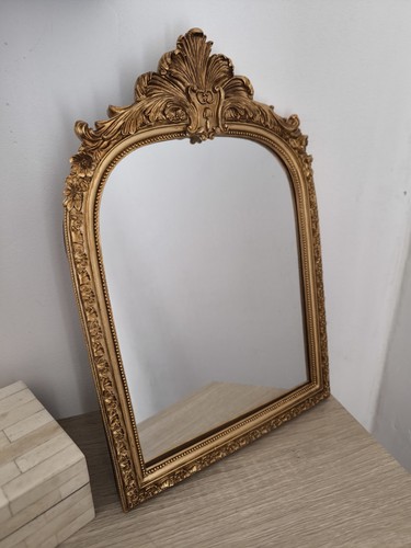 Miroir mural doré - –, cadre
