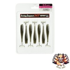 NOUVEAU Keitech Swing Impact Fat 4,8 pouces #417 Gold Flash Minnow