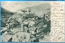 CPA : Château Queyras / 1904