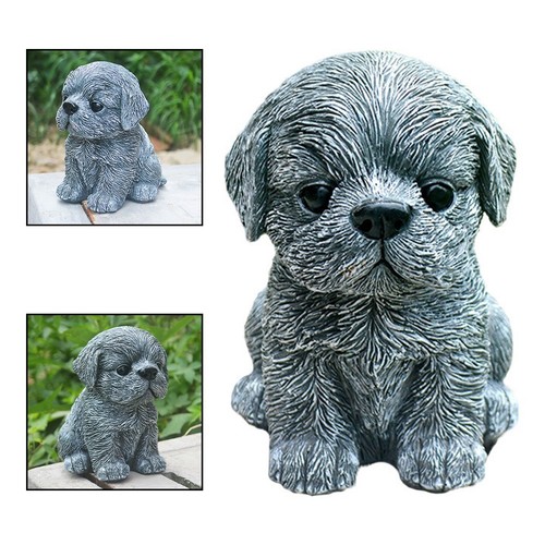 Statue chien rural chinois - rural,