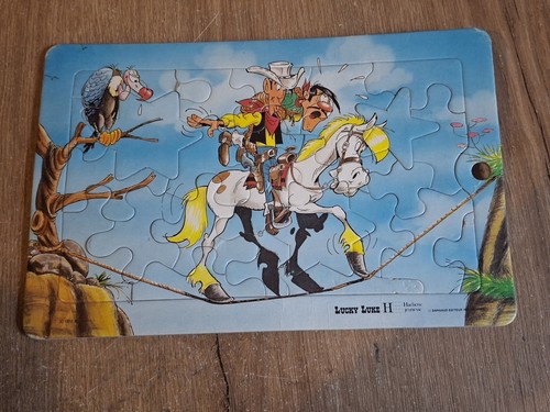 Puzzle lucky luke vintage - lucky,