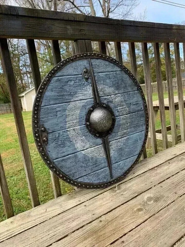 Bouclier bois viking gn - en,