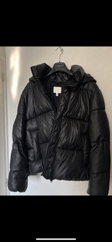 Veste doudoune noire à - h&m,