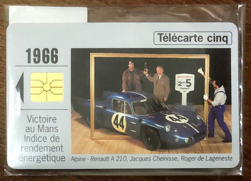 Telecarte renault 1966 - telecarte, rÉf