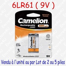 Pile Accu Rechargeable 9V