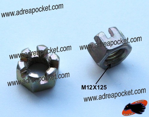 Ecrous crantés m12x1 - ecrous, m12x1,25