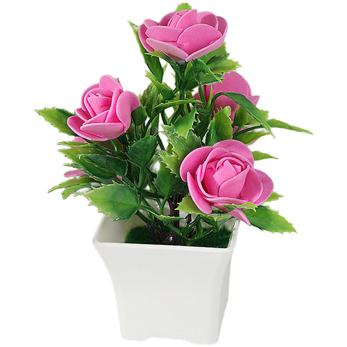 Fleur artificielle pvc 7 - pvc,