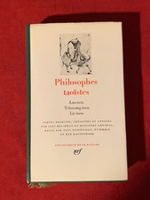 PLEIADE - PHILOSOPHES TAOISTES
