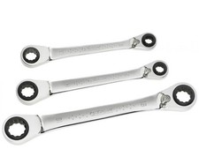 Expert By Facom E111115 Jeu de 3 clés à cliquet 4 en 1 - mm