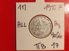 Allemagne 1 Mark 1910F