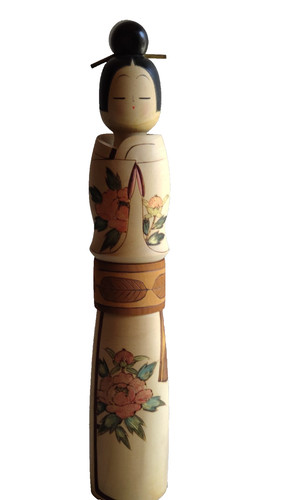 Grande belle poupée kokeshi - grande,