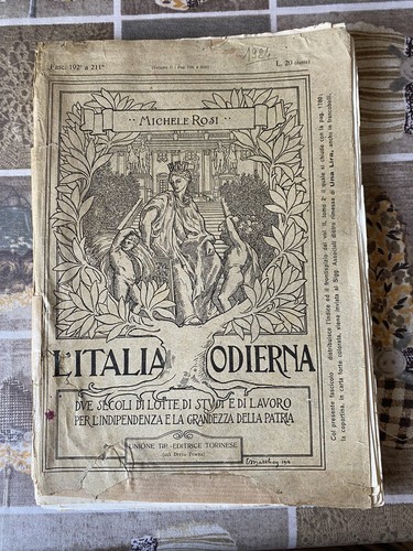 Antique livre italie moderne - livre,
