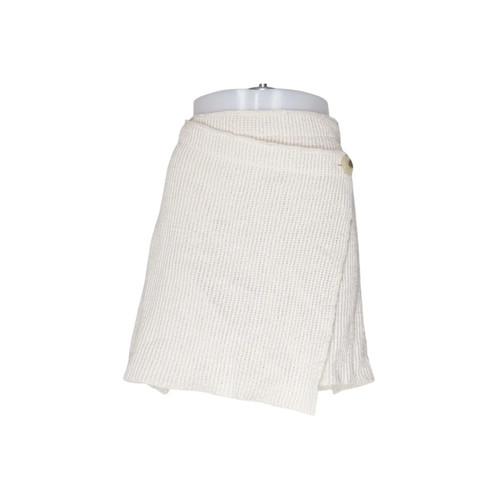 Jupe taille l beige - h&m,, jupe,