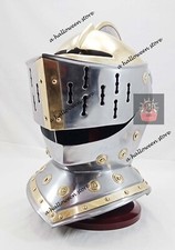 Casque armure fermé bascinet