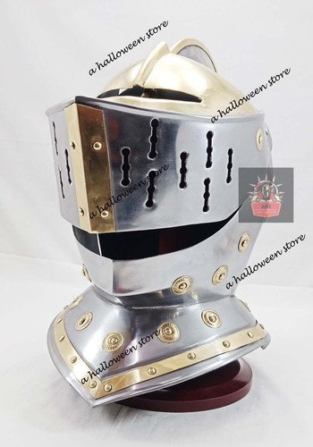 Casque armure fermé bascinet
