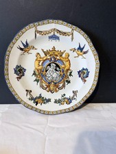 Assiette ancienne en faïence