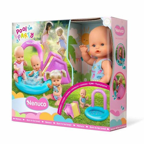 Poupée bébé nenuco pool - poupée,