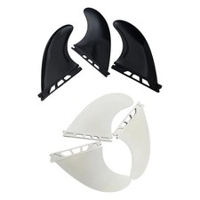 Lot de 3 ailerons de planche surf pratiques remplacement qualité supérieure