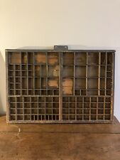 Vintage-Ancien Tiroir D’imprimeur