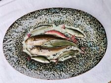 Ancien plat en trompe l'oeil