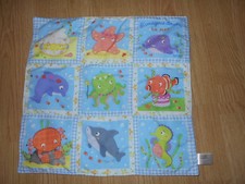 DOUDOU plat carré IMAGERIE FLEURUS la mer