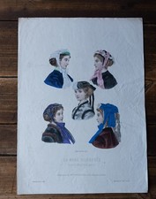 Grande gravure de mode