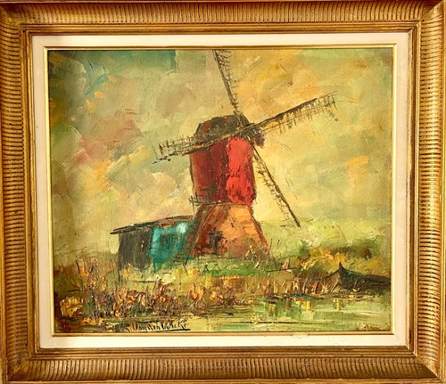 Roger vandenbulcke huile toile - roger,