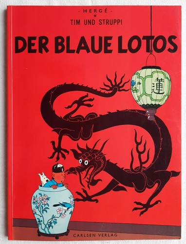 Tintin lotus bleu - tintin, herge