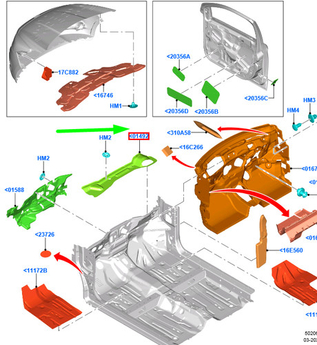 Ford mk3 isolateur - mk3, de
