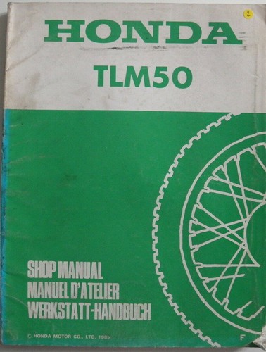 Manuel atelier moto honda - d'atelier,