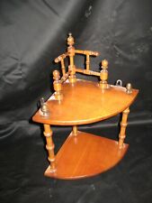 Etagère suspendue merisier 1900