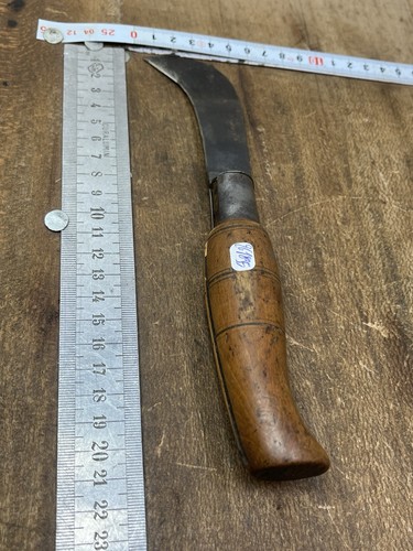 Petit couteau serpe ancien - couteau,
