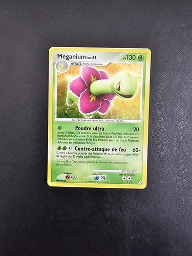 Carte pokémon meganium 123 - carte, 13/123