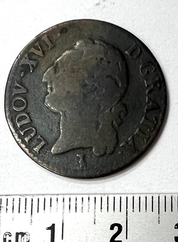 Pièce sol 1785 t - 1/2,