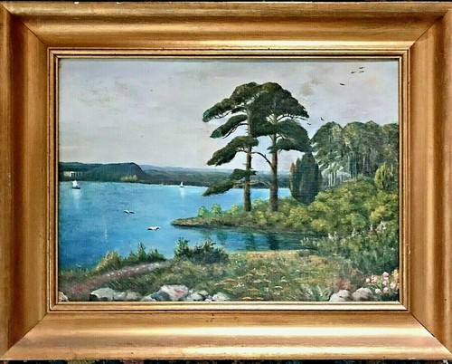Painting view brittany - painting,