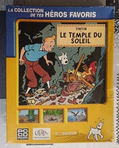 Jeu tintin le temple du - pc,