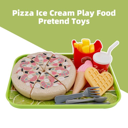 Pizza glace jeu simulation - glace,