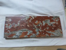 grande plaque socle  en marbre old marble griotte support statue