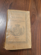 Encyclopédie RORET - PAUTET - Les BLASONS - 1843 relié 10 planches dépliantes