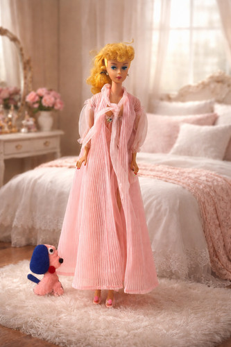 Barbie nighty negligee - nighty,