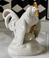Coq en porcelaine art déco