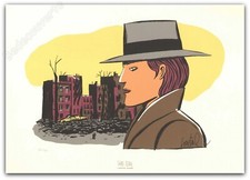 Ex-libris Sérigraphie Loustal White Sonya Sans Titre 200ex 20,7x29 cm