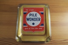 Ramasse  Monnaie   PILE WONDER Ne s'use... que si l'on sert   No plaque émaillée