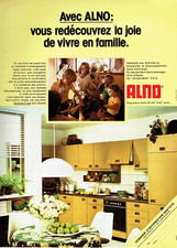 publicité Advertising 0523  1979    Alno cuisine équipée & encatrables