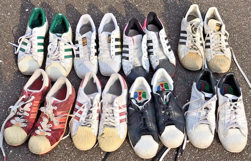 Lot paires basket adidas - 8,