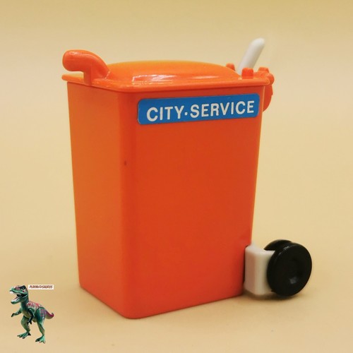 Playmobil 3470 poubelle - , rouge