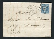 Rare lettre de Domblans pour