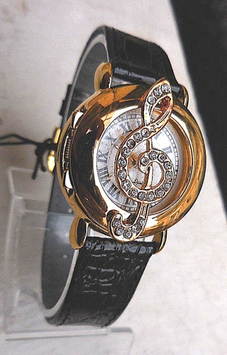 élégante montre solfège - montre,