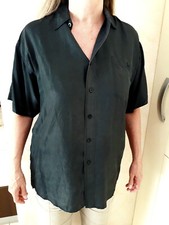 Chemisier en Soie Noir T.40